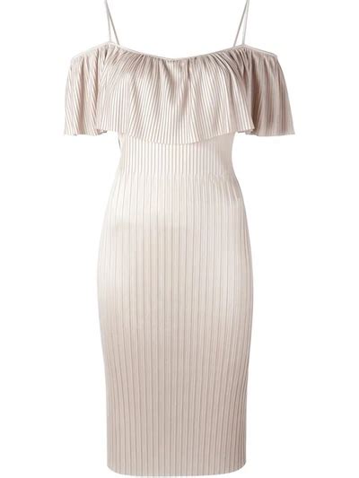 givenchy long dress|givenchy technical pleated dress.